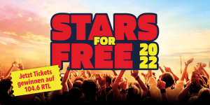 STARS FOR FREE 2022 Ticketverlosung